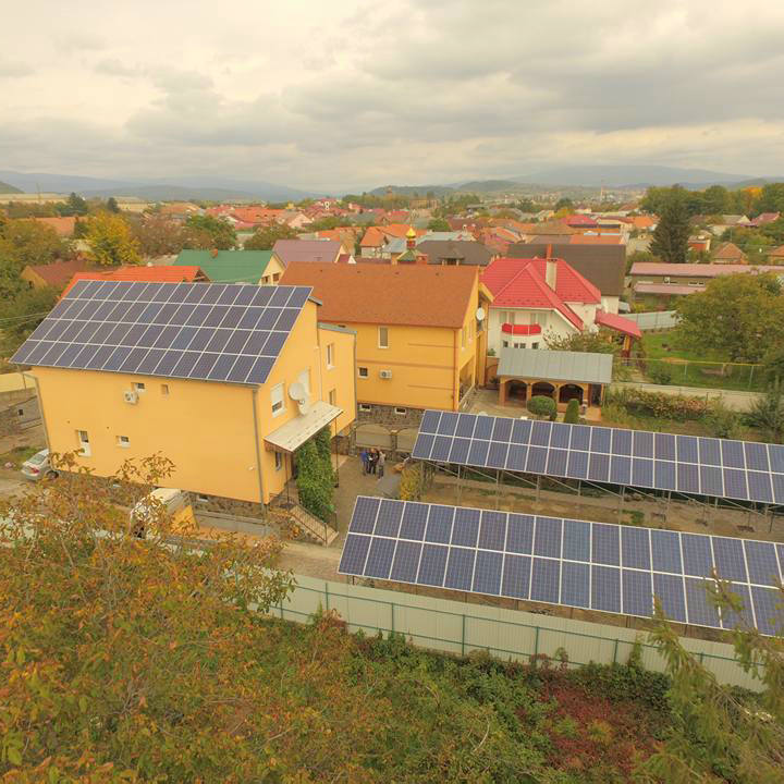 30kw gitter solsystem i Ukraina for bolig