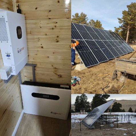 Bluesun 10kW Solar Energy System in Mongolia