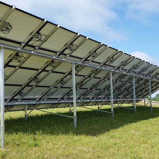 20kw på grid solsystem i Canada for kommersiell bruk