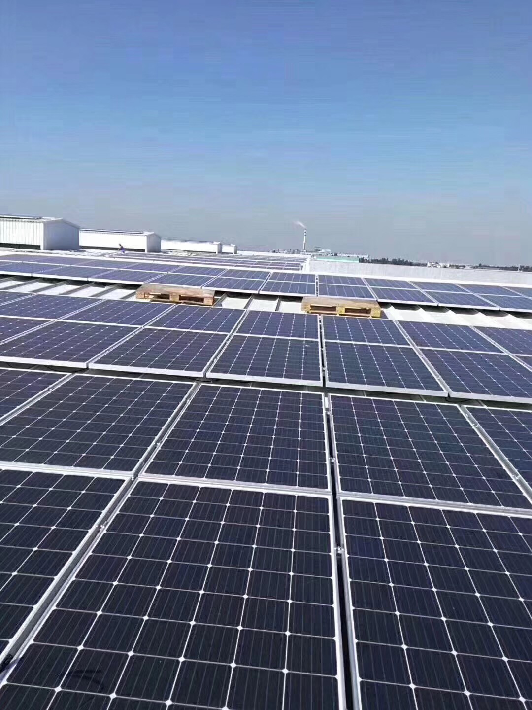 200kw på grid solsystem i Mexico for kommersiell bruk