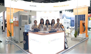 Bluesun Team på Solar & Storage Live Philippines 2024