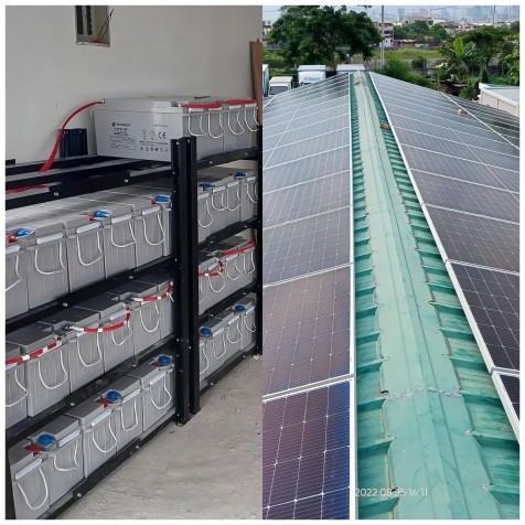 Bluesun 30kW Hybrid Solar System på Filippinene
